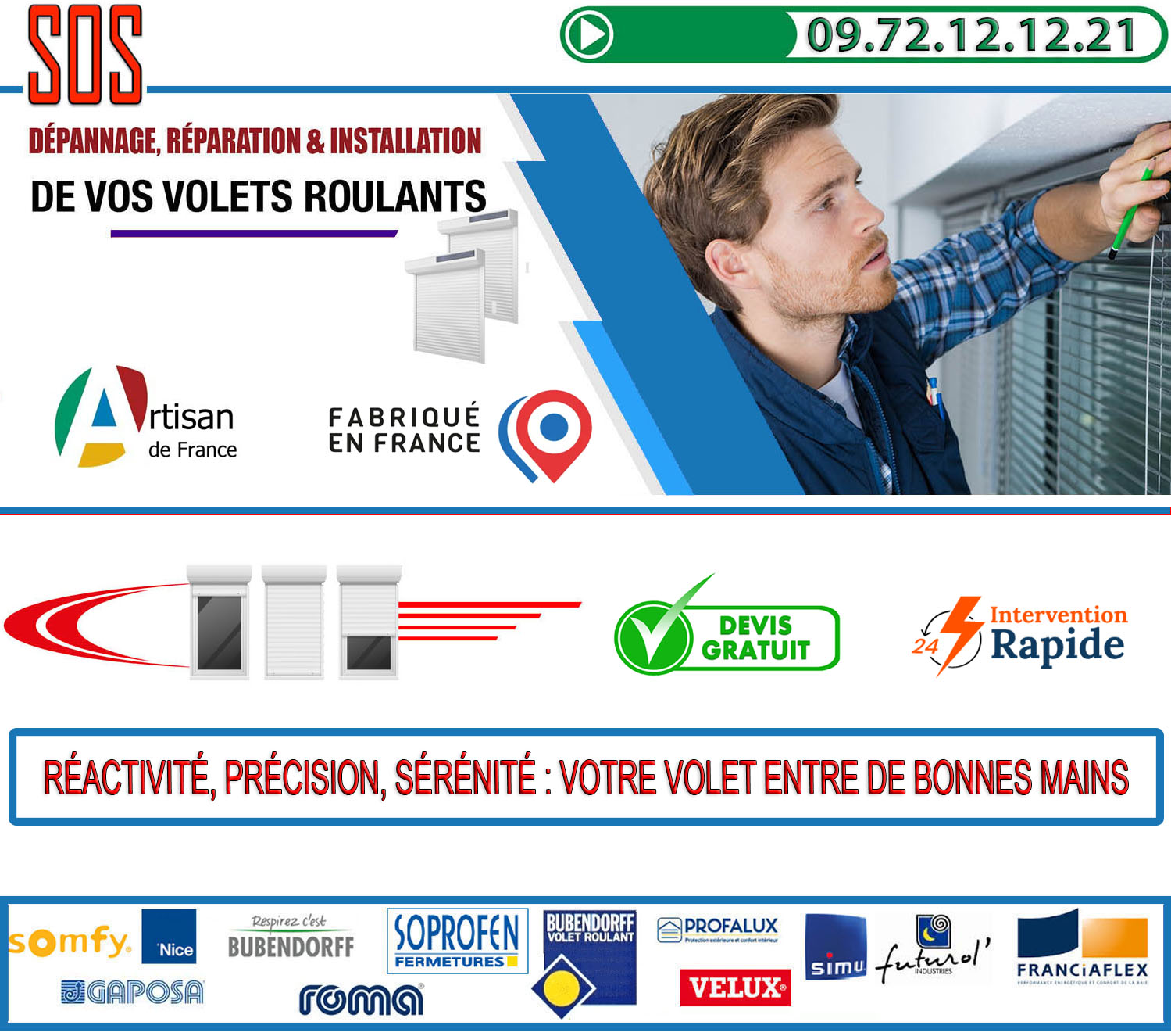 Depannage Volet Roulant Clamart